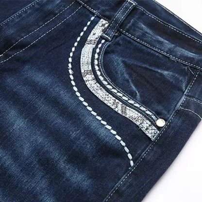New-DSQ2 Graffiti Blue Jeans