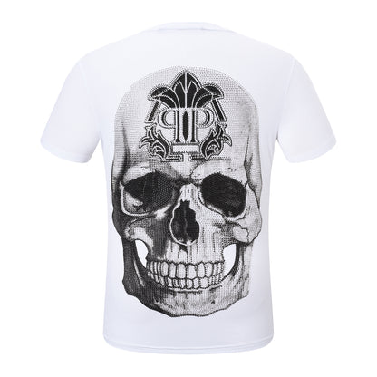 PIEIN  2025ss Skulls Prints T-Shirt