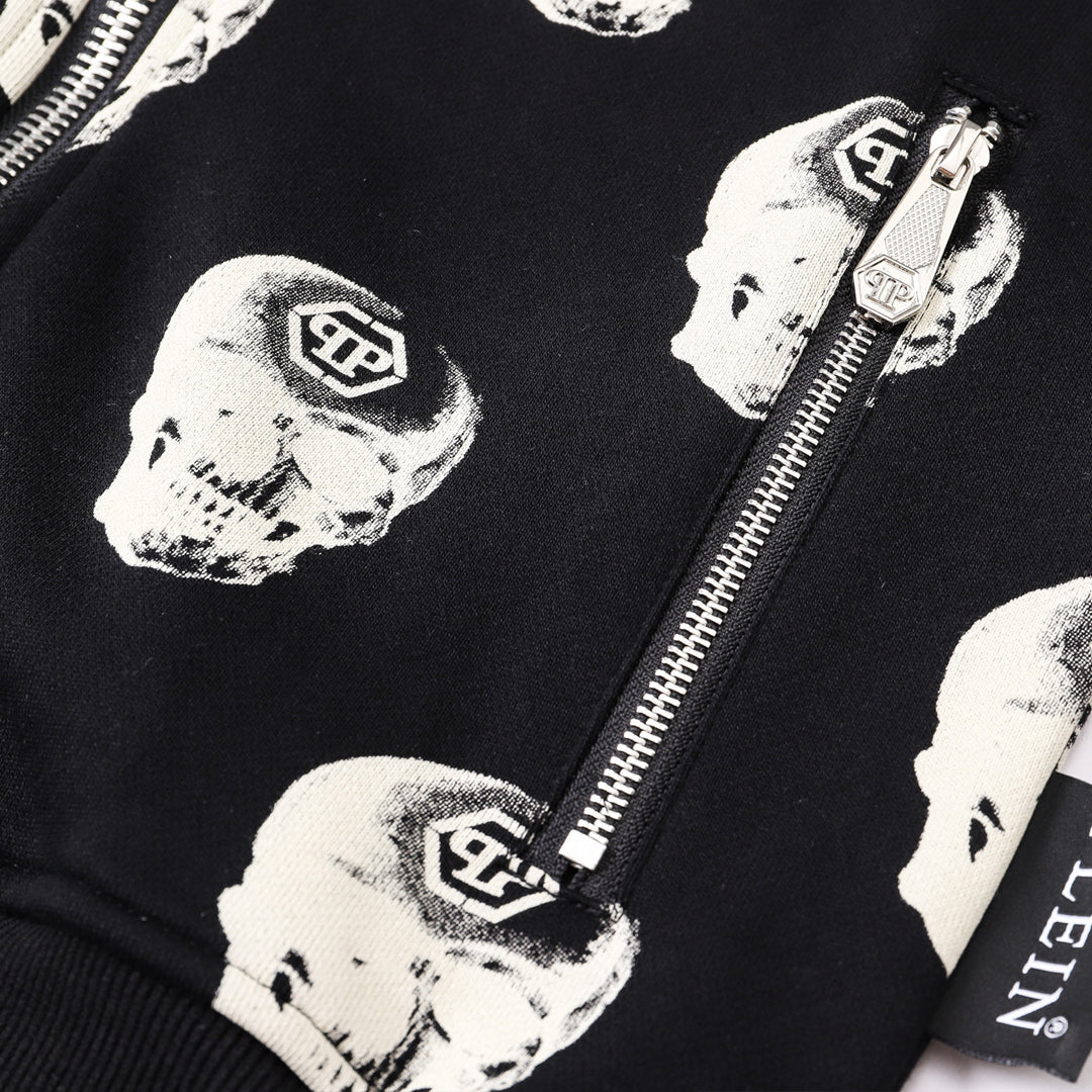 PIEIN Black Print Hoodie