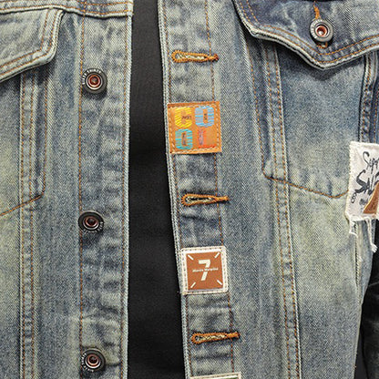 New-DSQ2 Black Denim Jacket