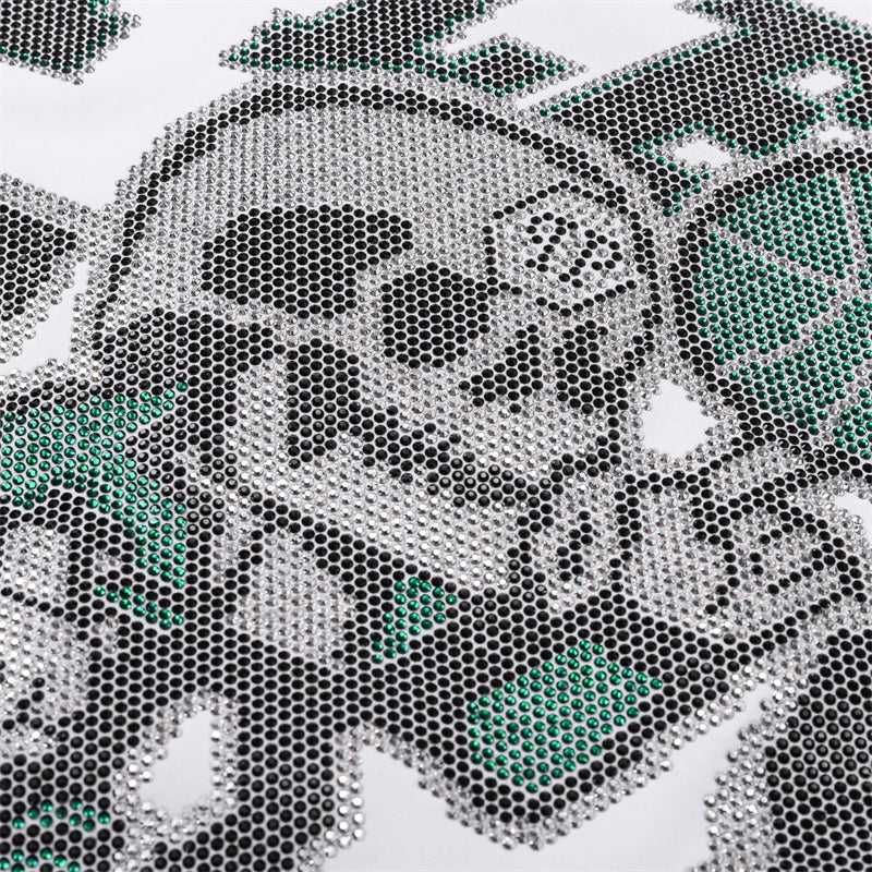 New- LOGO Rhinestones T-Shirt