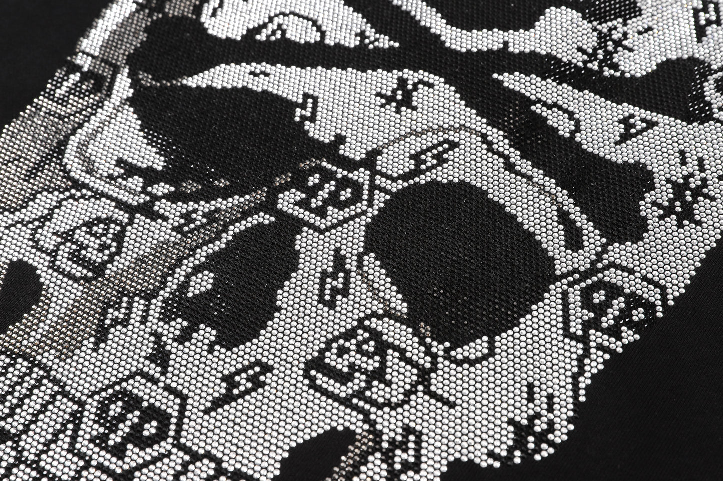New-2025ss Skull Print Hoodie