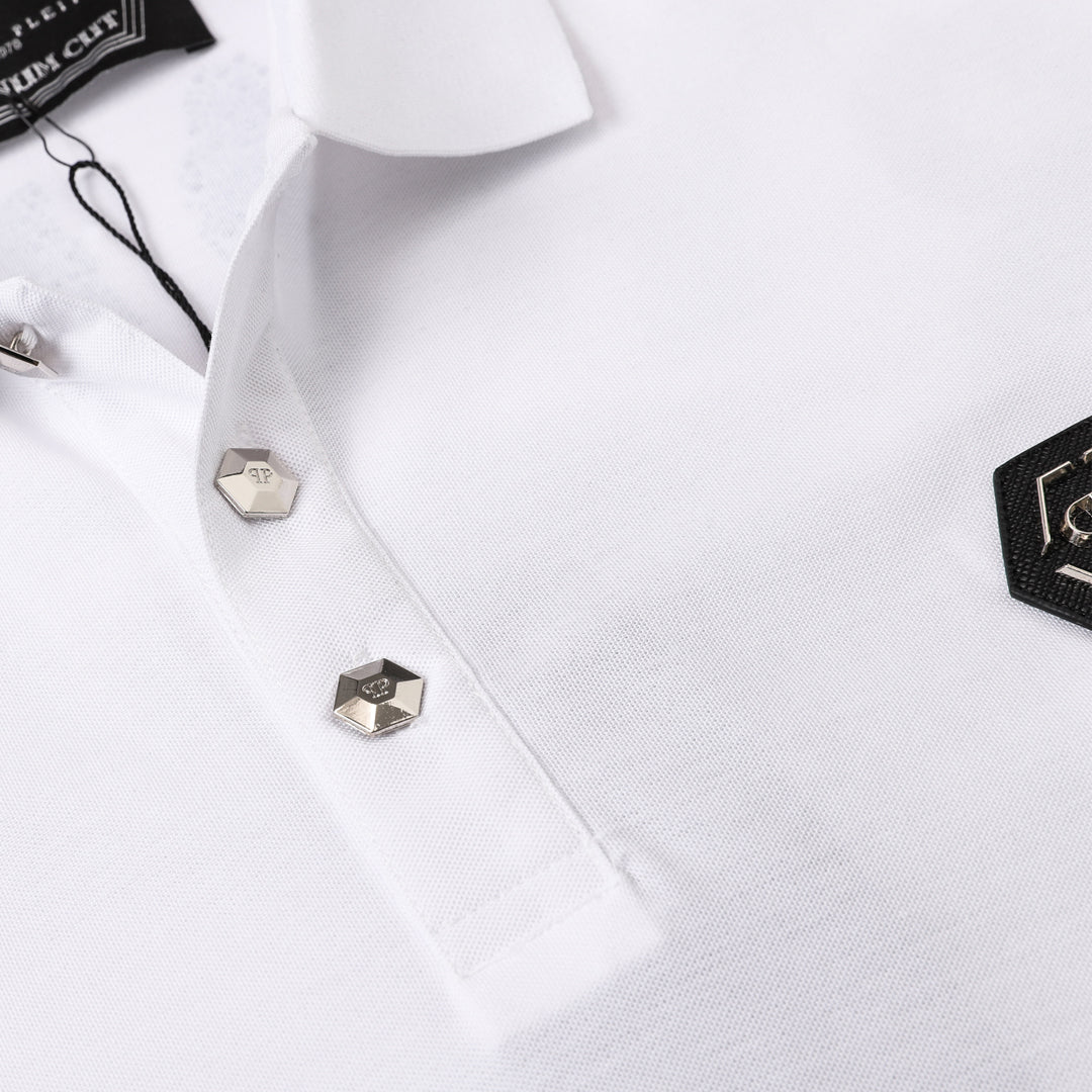 New-Hot stamp POLO shirt