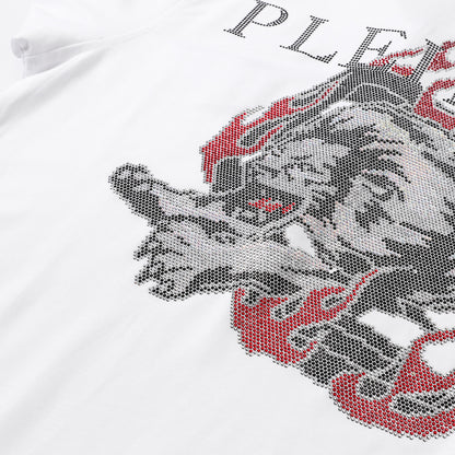 New- Hot stamp Skull POLO shirt