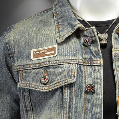 New-DSQ2 Black Denim Jacket