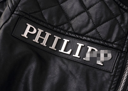 New- Men Cowhide Jacket