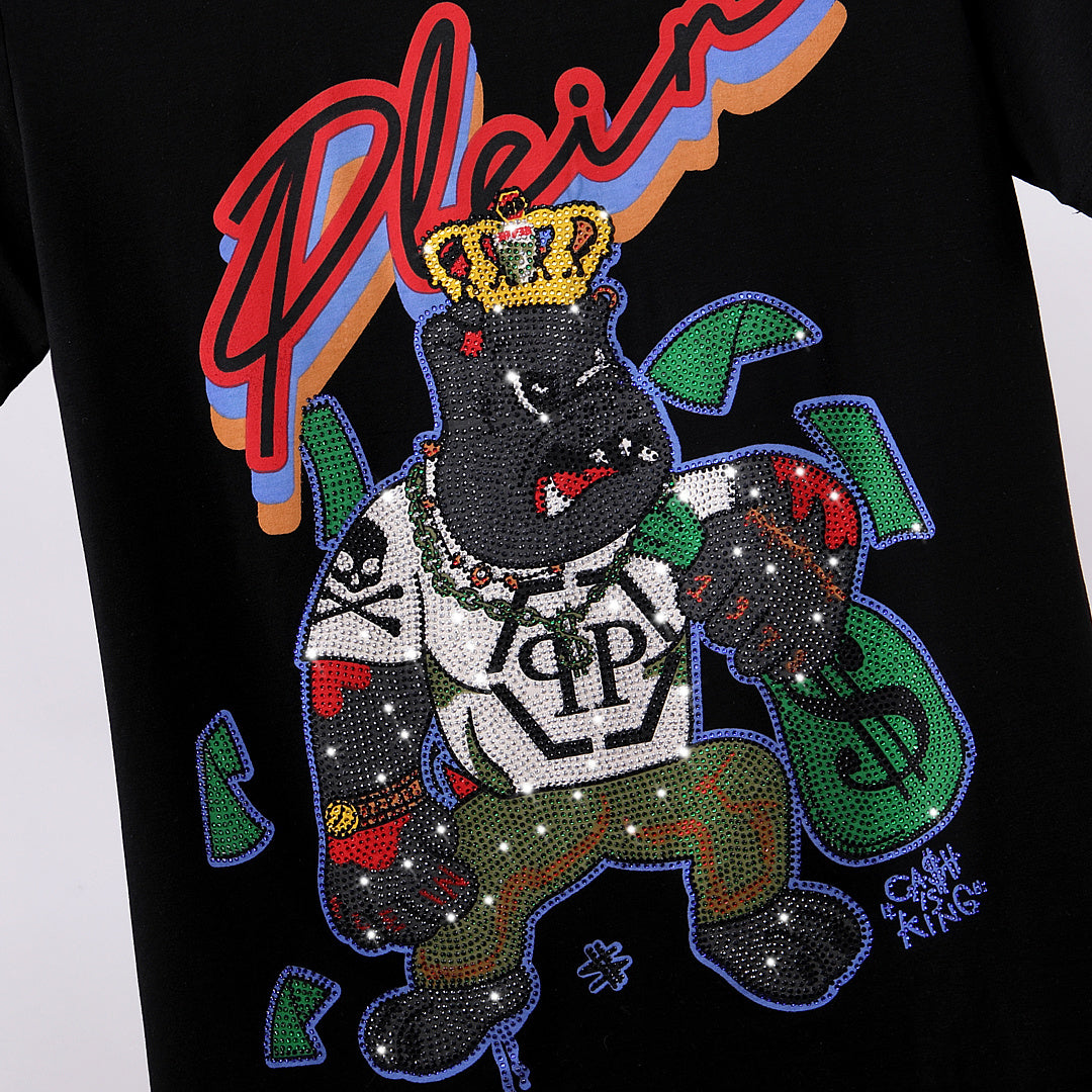 PIEIN 2025ss Skulls Prints T-Shirt