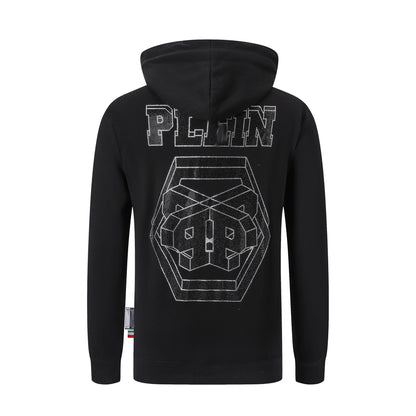 New- 25ss Black Hoodie