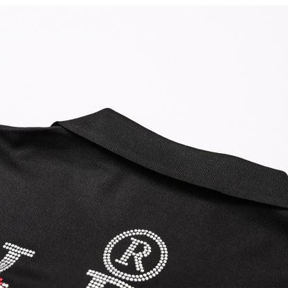 New- 25SS Hot stamp POLO shirt