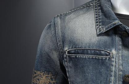 New-DSQ2 Blue 2024ss Denim Jacket