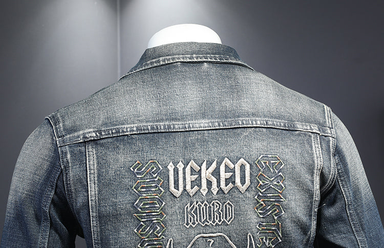 New-DSQ2 Black Denim Jacket
