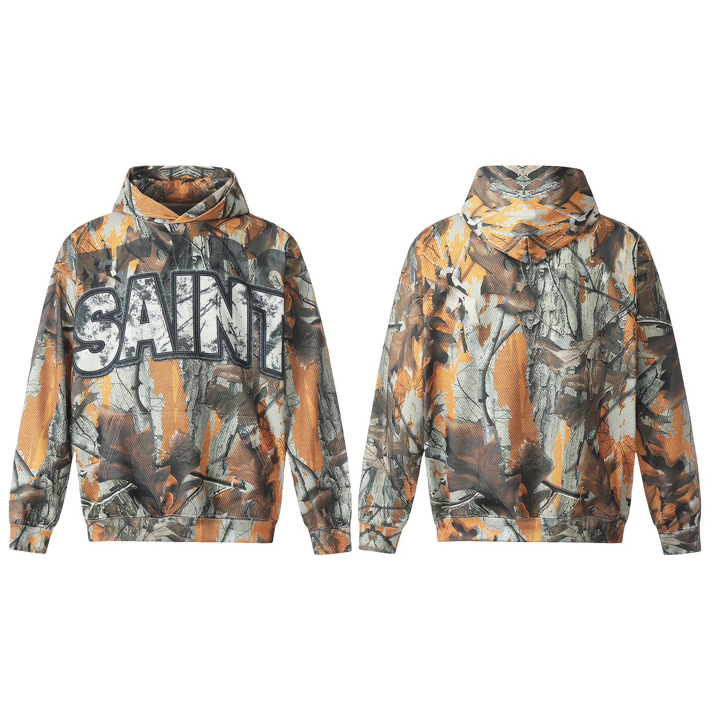 New-Saint Michael 24ss Prints Hoodie