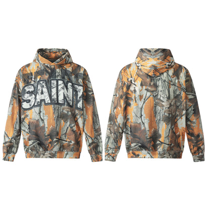 New-Saint Michael 24ss Prints Hoodie
