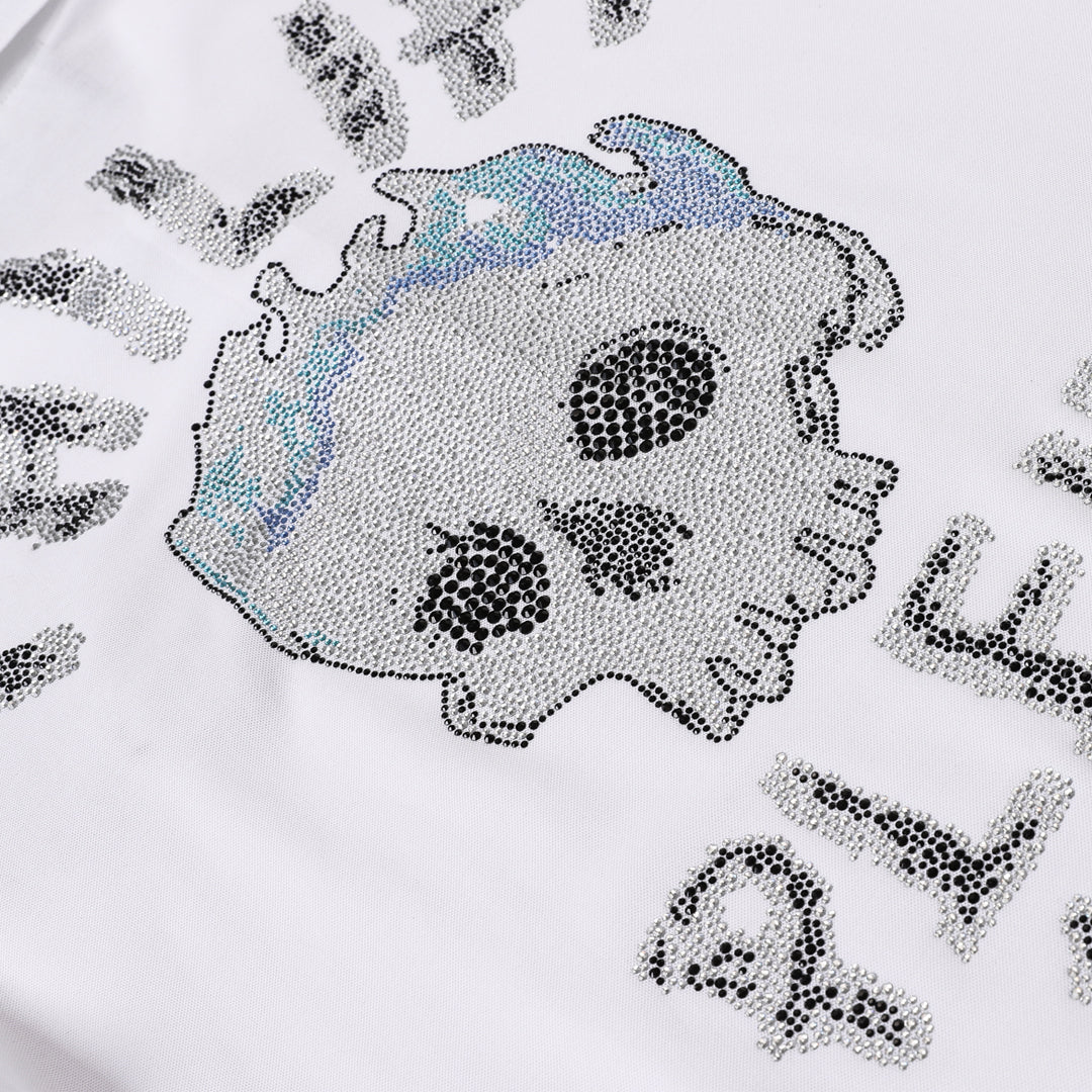 New-Hot stamp POLO shirt