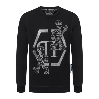 New-2025ss Skull Print Sweatshirt