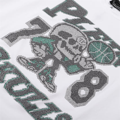 New- LOGO Rhinestones T-Shirt