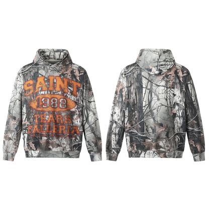 New-Saint Michael 24ss Prints Hoodie