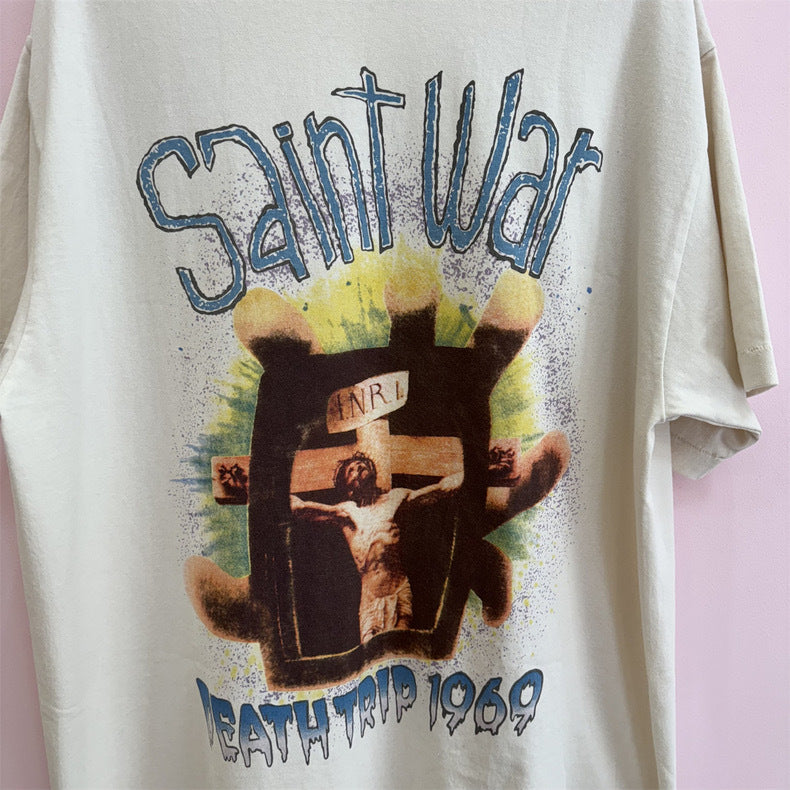 New-Saint Michael 24ss T-shirt