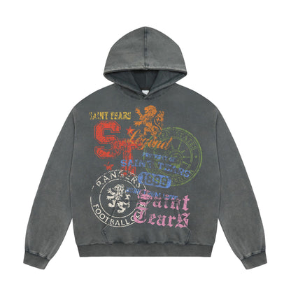 New-Saint Michael Prints Hoodie