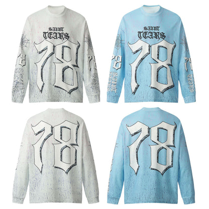 New-Saint Michael 2024ss Long-sleeved T-shirts