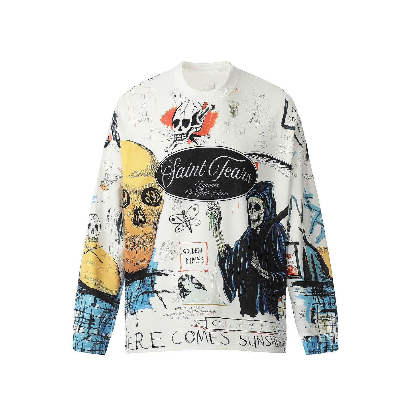 New-Saint Michael 2024ss Long-sleeved T-shirts