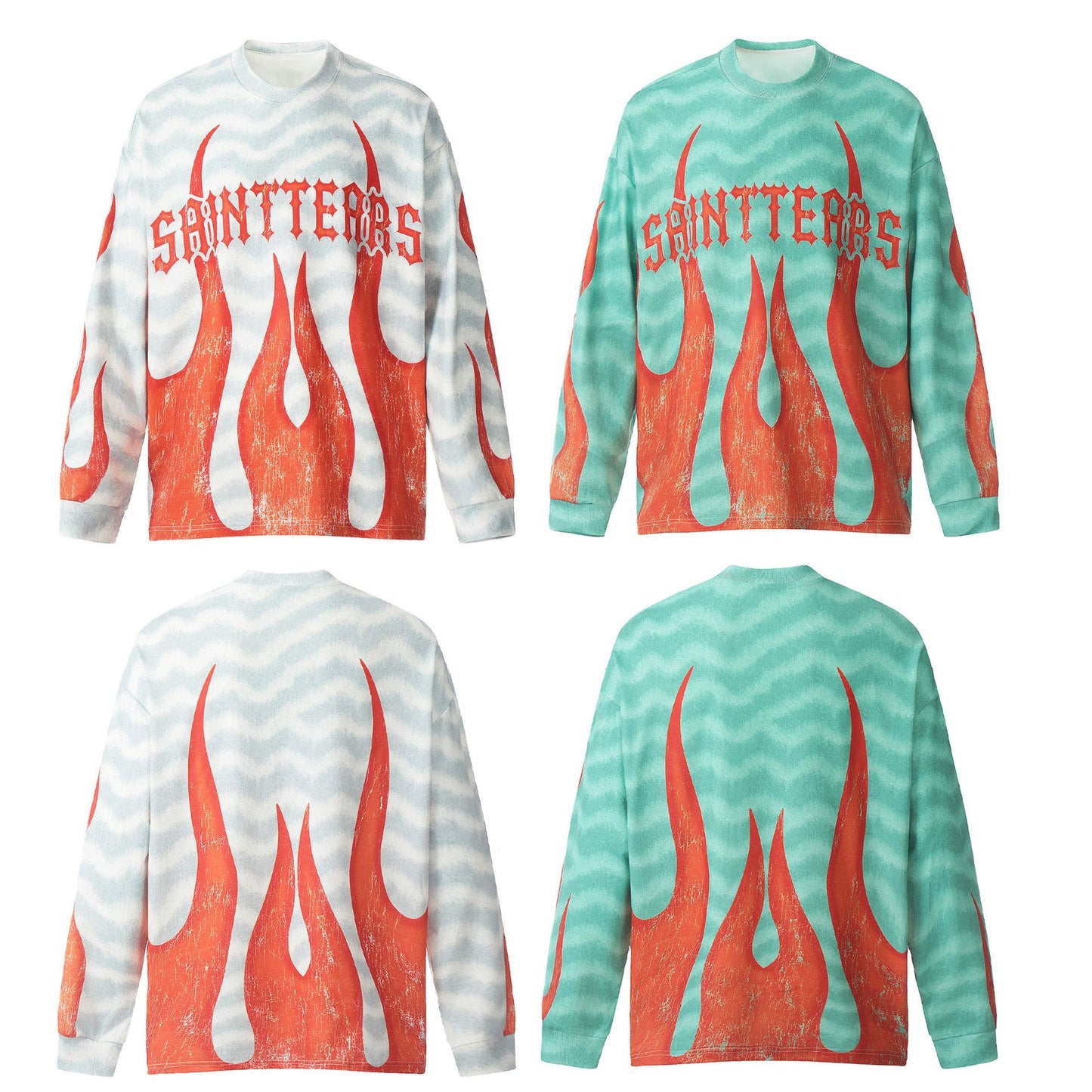 New-Saint Michael 2024ss Long-sleeved T-shirts