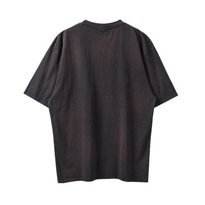 New-Saint Michael 2024ss Black T-shirt