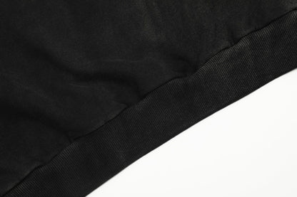 New-Saint Michael Black Prints Sweatshirt