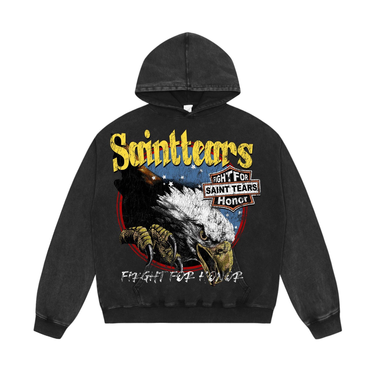 New-Saint Michael 2024ss Prints Hoodie