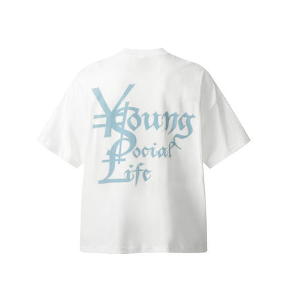 New-Saint Michael 2024ss snake T-shirt