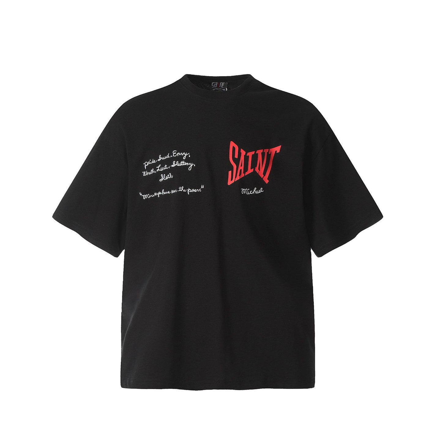 New-Saint Michael 2024ss Prints T-shirts