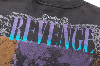 New-Saint Michael 2024ss Black T-shirt