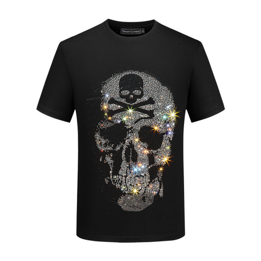 PIEIN 2025ss Skulls Prints T-Shirt