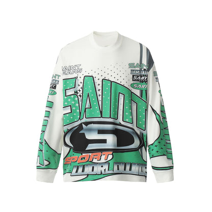 New-Saint Michael 24ss Long-sleeved T-shirts