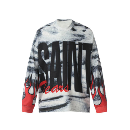 New-Saint Michael 24ss Long-sleeved T-shirts