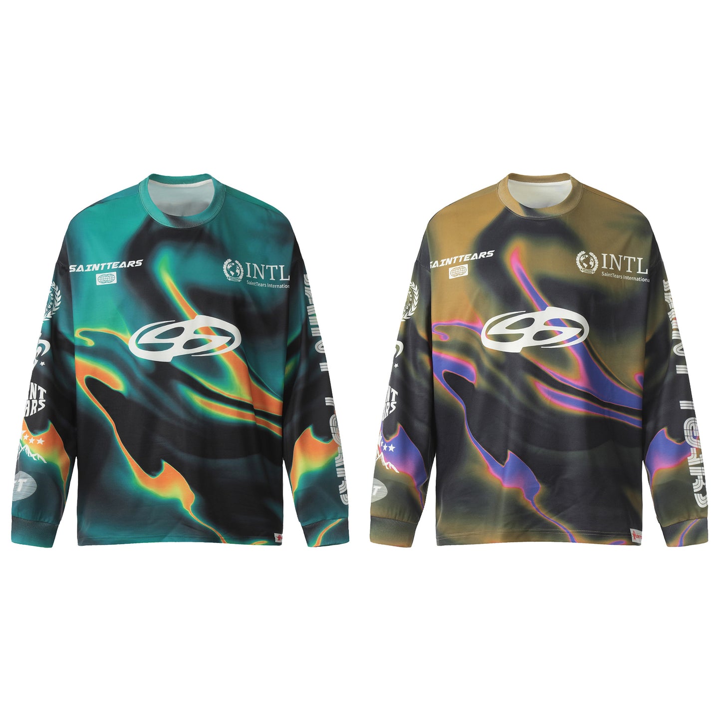 New-Saint Michael Fashion Long-sleeved T-shirts