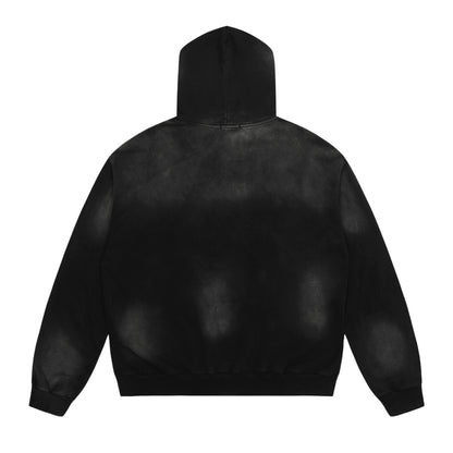 New-Saint Michael 24ss Black Hoodie