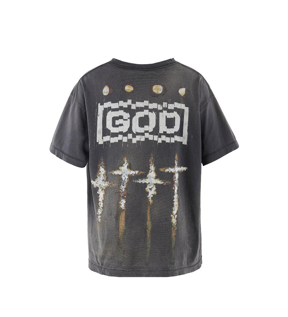New-Saint Michael 24ss Prints T-shirts