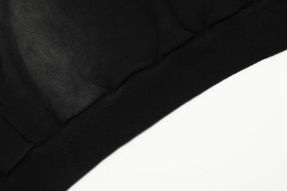 New-Saint Michael Black Hoodie
