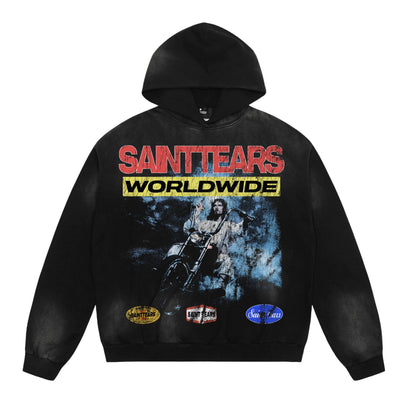 New-Saint Michael Prints Hoodie