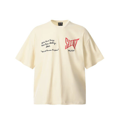 New-Saint Michael 2024ss Prints T-shirts