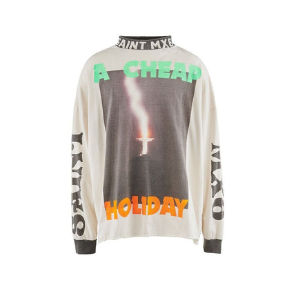 New-Saint Michael Long-sleeved T-shirt