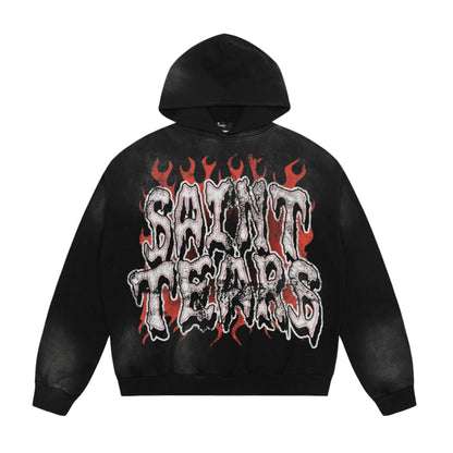 New-Saint Michael 2024ss Prints Hoodie