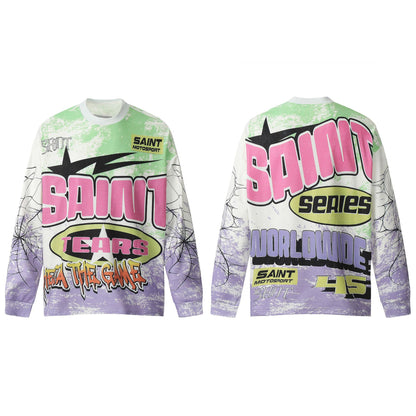 New-Saint Michael 24ss Long-sleeved T-shirts