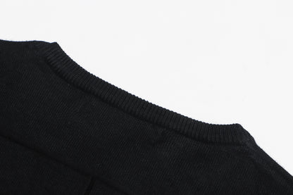 New- 2025ss Black Sweaters