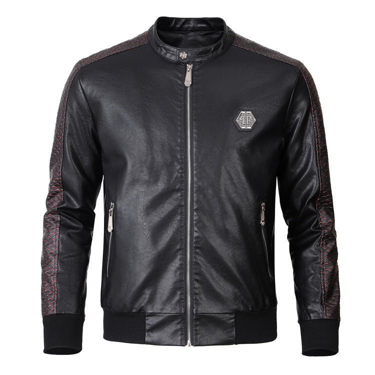New- Men's Genuine leather Jacket