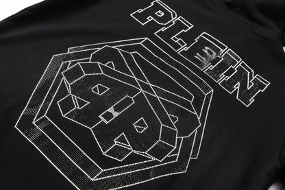 New- 25ss Black Hoodie
