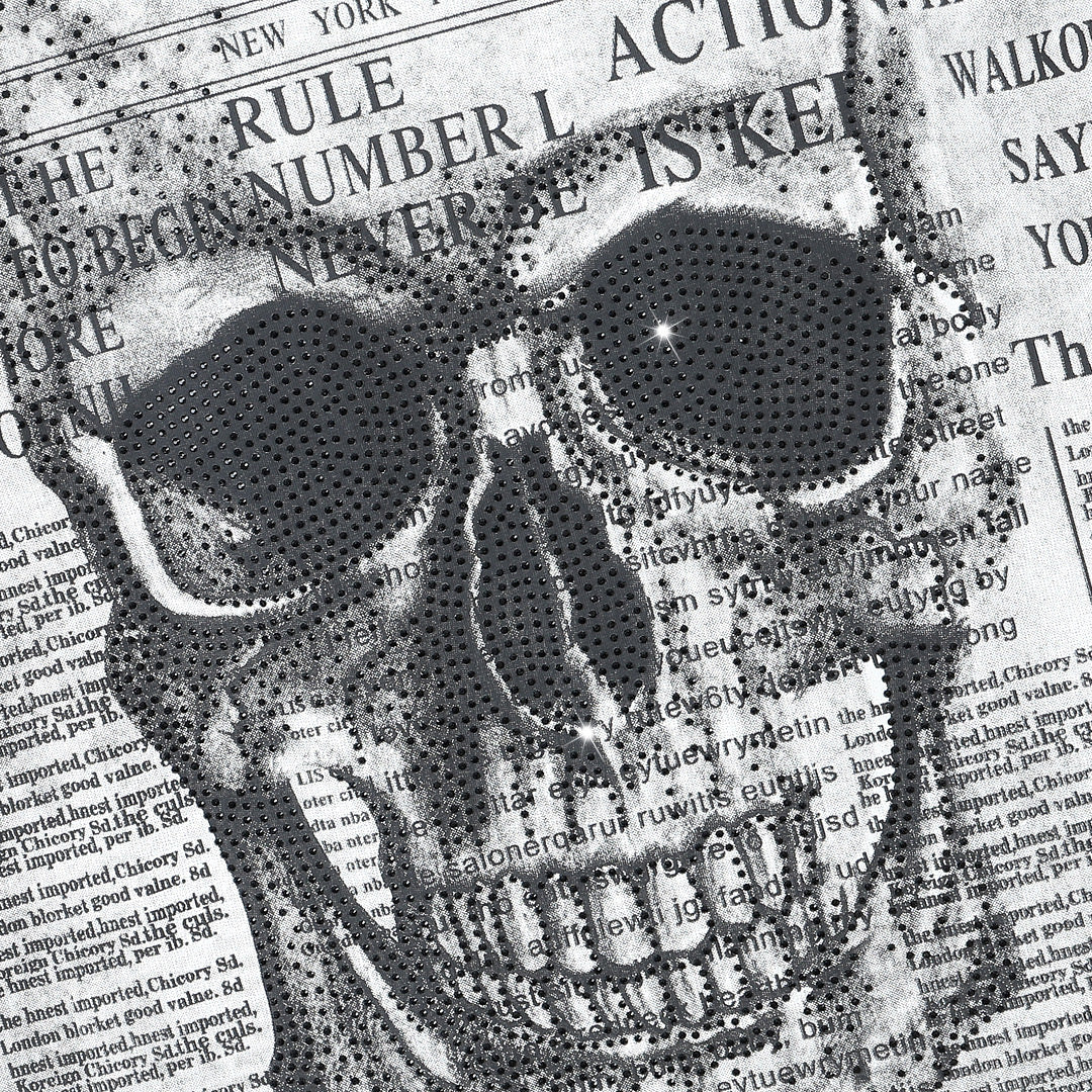New- 2025ss Skull Print T-shirt