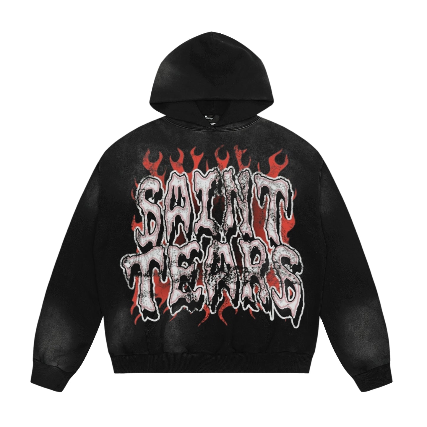 New-Saint Michael Black Hoodie