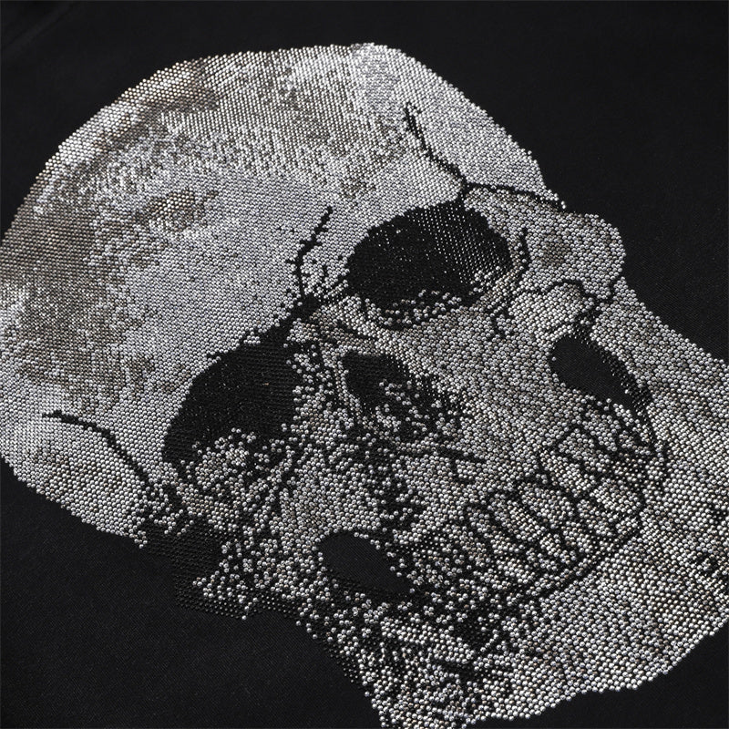 New- 2025ss Black Printed Hoodie